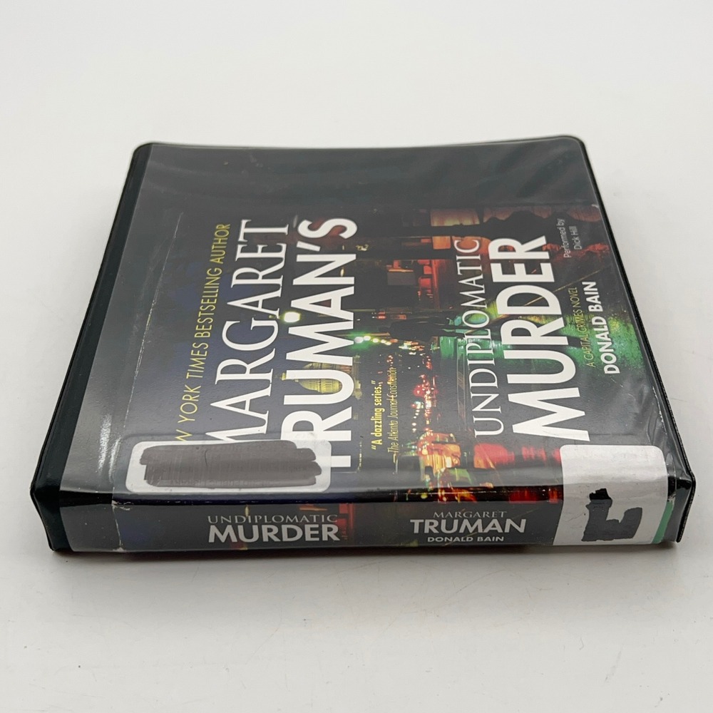 Undiplomatic Murder Margaret Truman Audiobook 10CD Unabridged Capital Crimes - Picture 5 of 5
